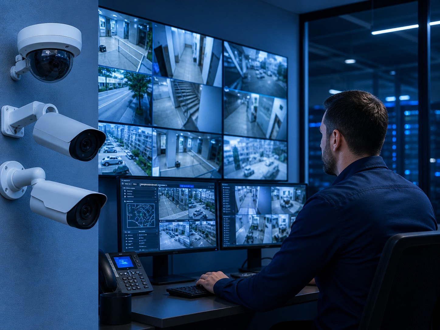 CCTV/CCRV Installation and Monitoring Support